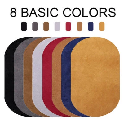 11x18cm Multicolor Suede Patch Iron On Repair Accessories DIY for Sweater Jeans - Image 1 of 4