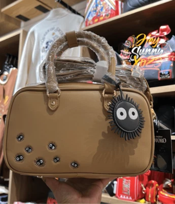 Bolso Bandolera Convertible Studio Ghibli My Neighbor Totoro Hollín Sprites Foto 1 de 4