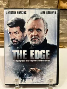 THE EDGE 1997: ANTHONY HOPKINS ALEC BALDWIN WIDESCREEN R COLOR (USED DVD) - Picture 1 of 4