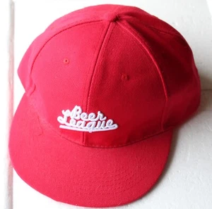 Beer league embossed   snapback RED HAT - Bild 1 von 4