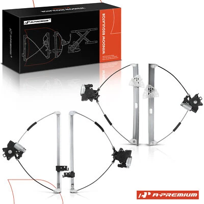 4x Regulador de ventana eléctrica con motor delantero y trasero para Mazda 5 2006-2010 2012-2015 Foto 1 de 4