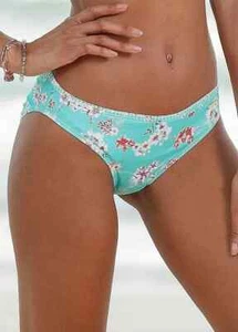 Ladies Australia Sunseeker 'Mix-Kini' Floral Print Bikini Briefs UK 14 - Picture 1 of 3