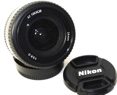 Nikon AF Nikkor 24mm F/2.8 D Lenses - Image 1 of 4
