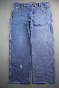 Dickies Herrenjeans Carpenter Größe 36 x 30 (Maße 36 x 27) Reißverschluss Hosenschlitz - Bild 1 von 9