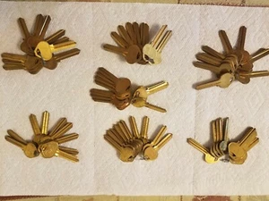 Lot of 10 Taylor USA RU46 A57-1D Keys Blanks GC - Picture 1 of 2