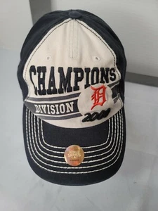 Detroit Tigers 2009 Division Champions Ball Cap Hat Adjustable Baseball - Picture 1 of 7