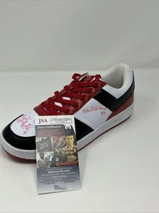 RARE!!! SPUD WEBB Autographed PONY City Wings SIGNATURE Shoe! INSCRIBED!!! - Picture 1 of 9