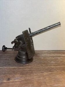 HAUSSER Elastolin Rotating Cannon With Protective Shield Metal - Picture 1 of 11
