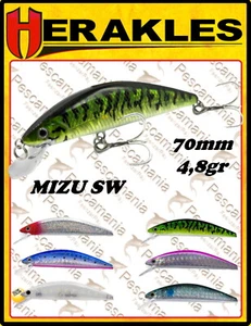 Artificiale spinning Herakles Jerkbait MIZU 70 SW Suspending 70mm 4.8g - Imagen 1 de 13