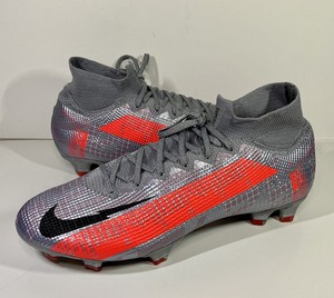 nike mercurial gris con rojo