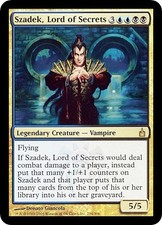 SZADEK, LORD OF SECRETS ~mtg EX/LP Ravnica CoG Rare x1