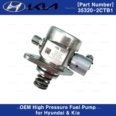 35320-2CTB1 OEM High Pressure Fuel Pump for Hyundai Genesis G70 Kia Stinger 2.0L - Image 1 of 3