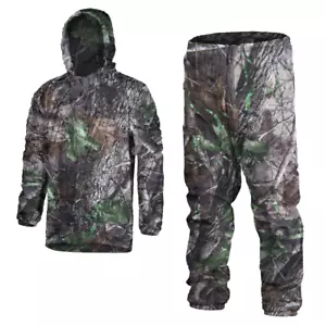 OAK Camouflage SET Pants and Jacket Suit Forest Camo Set Masking coverup - Picture 1 of 3