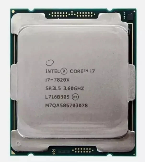 Intel Core i7-7820X 3.60GHz 8-Core 11MB LGA2066 Desktop CPU Processor SR3L5 140W - Image 1 of 1