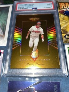 MANNY RAMIREZ 1994 Leaf Limited Rookie Phenoms /5000 PSA 9 Bonus Baseball Cards