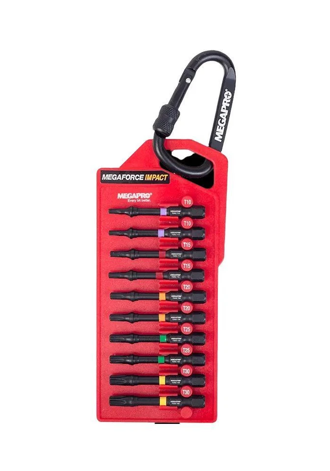 Megapro IMPACT BIT PACK - 10 UNIDADES | TORX