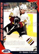 2006-07 AHL Top Prospects #10 Boris Valabik