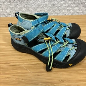 KEEN Newport H2 Waterproof Shoes Sandals Turquoise Youth Size 4 - Picture 1 of 5