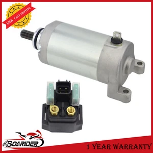 Starter For Yamaha Raptor 250 YFM25R 2008-2013 19639 with Relay 3C5-81890-00-00 - Picture 1 of 9