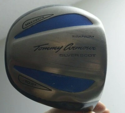 Club de Golf Tommy Armour Silver Scot Titanium 10.5° Driver Derecha 46" BFS R Flex  Foto 1 de 4