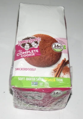 F7 Lenny & Larry's The Complete Vegan Cookie - Snickerdoodle - 11 unidades Foto 1 de 4