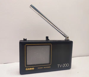 TV LCD DE BOLSILLO CASIO VINTAGE TV-200 - Para piezas - Imagen 1 de 22