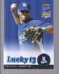 2007 Ultra Baseball Card #246 Alex Gordon L13 RC