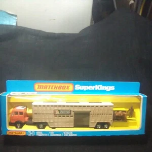 Vintage Matchbox Super-Kings K-8 Animal Transporter.1981. - Picture 1 of 6