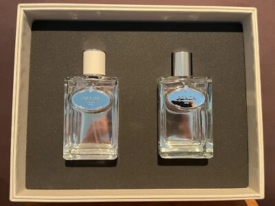 Prada Milano настой D'Homme IRIS 3,4 унц туалетная вода спрей и после бритья 3,4 унц набор - Изображение 1 из 4