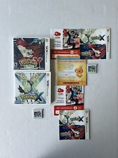 Pokemon X & Y (Nintendo 3DS, 2013) BOTH GAMES Cib Complete In Box Tested