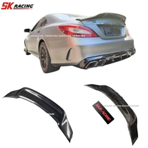 Carbon Fiber Rear Trunk Spoiler Wing Fit For Benz CLS Class W218 CLS63 2012-2017 - Bild 1 von 43