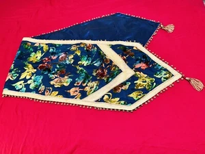 Neiman Marcus “Jewel" Table Runner, 19" x 108" - Picture 1 of 8