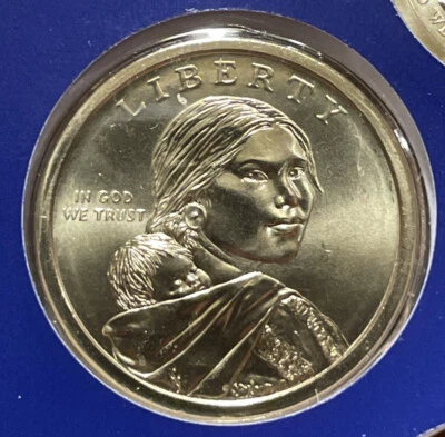 2011-P Sacagawea Native American Dollar from Mint Set in Mint Plastic Ships Free - Image 1 of 2
