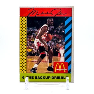 1990 McDonald's Michael Jordan The Backup Dribble #21 Bulls - Picture 1 of 2