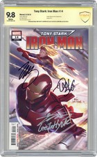 Tony Stark Iron Man #14A CBCS 9.8 SS 2019