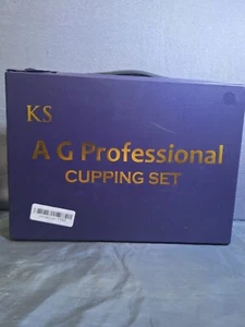 Massaggio K.S. AG Set di coppettazione professionale - 17 tazze - con pompa - Foto 1 di 4