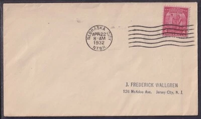 US #717 ARBOR DAY FIRST DAY COVER 1932 - Image 1 of 2