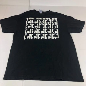 VTG 1998 The Beatles A Hard Days Night Shirt Adult Large Black & White Band Tee - Picture 1 of 12