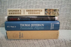 lot 4 THOMAS JEFFERSON PASSIONATE PILGRIM WILLIAM PENN UNDAUTED COURAGE LIBERTY - Picture 1 of 4