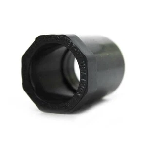 Buje de PVC Thrifco 8213304 3/4 pulgadas x 1/2 pulgadas deslizante x deslizante SCH 80 - Imagen 1 de 3