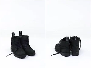 CHANEL Sport Big Logo Kalbsleder Wildleder Schnürstiefel Combat Boots Größe 36 - Bild 1 von 24