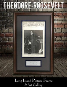 Theodore Roosevelt Original 1912 Cover Harper's Weekly The Colonel individuell gerahmt - Bild 1 von 5