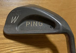 Ping W WEDGE karsten II black dot 17-4ph RH Steel Shaft Golf Club 37” - Picture 1 of 6