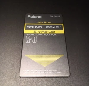 ROLAND R8 Cartridge SN-R8-02 Card “Jazz Brush” for R8/R8m - Bild 1 von 1