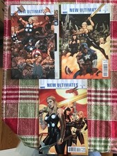 Ultimate New Ultimates #1,2,3  limited series  Loeb/Cho  NM cond  2010  **LOOK**