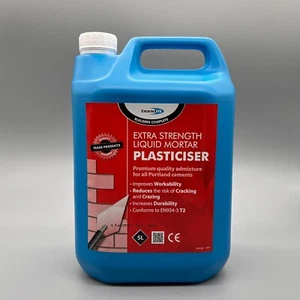 Bond IT Extra Strength Liquid Mortar Plasticiser 5L Red - Picture 1 of 4