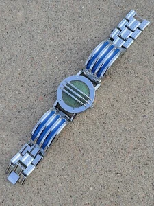 Bracciale Alimentazione Comunicatore Blu Prop per Cosplay - Foto 1 di 5