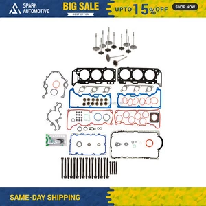 Full Gasket Set Intake Exhaust Valves Fit 97-01 Ford Mercury 4.0L SOHC VIN E - Picture 1 of 12