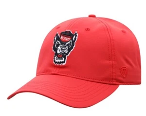 NCAA North Carolina Wolfpack Adult Top Of The World Adjustable Fit Cap Hat NEW! - Picture 1 of 4