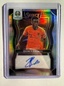 K250,290 - 2020 Select UEFA Euro Select Signatures #26 Quincy Promes Auto - Picture 1 of 1